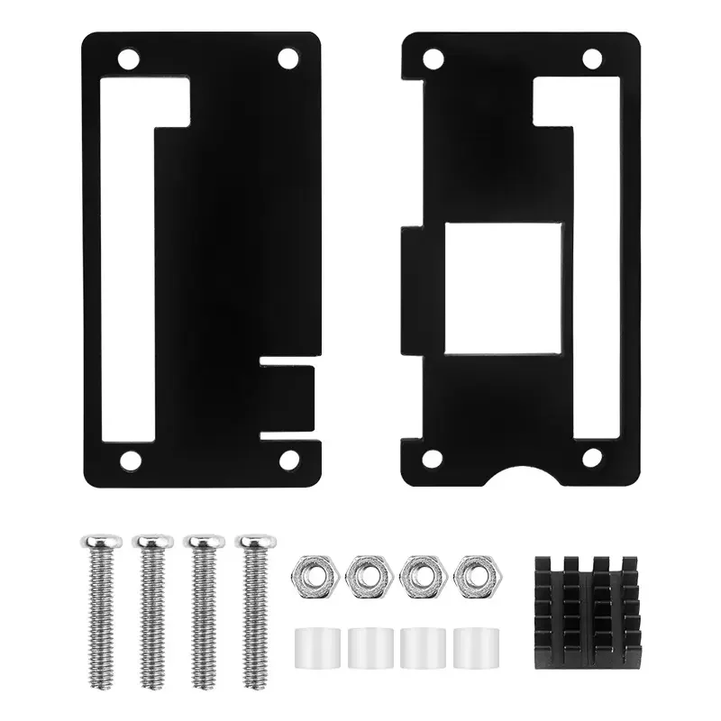 Raspberry Pi Zero 0 W 2W transparent Case with Pin Header Screwdriver Passive Cooling Enclosure Raspberry Pi case