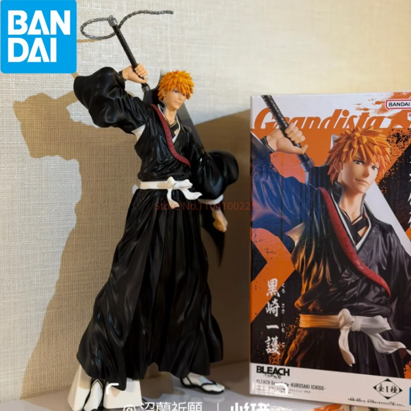 

В наличии: Фигурка Bandai Banpresto Bleach Grandista Ichigo Kurosaki Gros Jingpin, коллекционная модель, подарок на день рождения