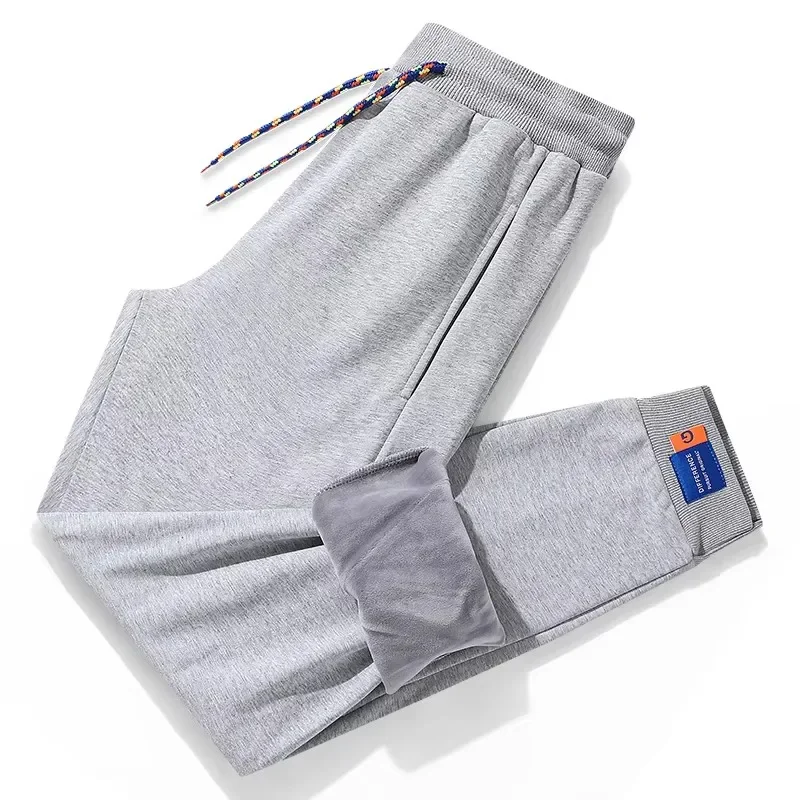 Dikke pluche buitensport vrije tijd warme broek zijn modieuze losse ademende huidvriendelijke zachte heren vier seizoenen broek