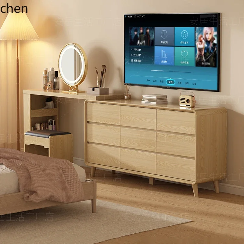 dresser chest integrated bar partition bedroom makeup table removable end of bed storage locker