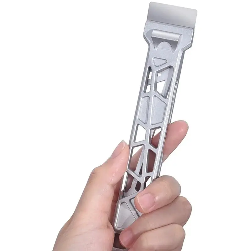 ABDE-Panda Edge V2 3D Printer Scraper Aluminum Alloy Scraper With Bladess With Magnetic Storage & Built-In Hex Key Slots