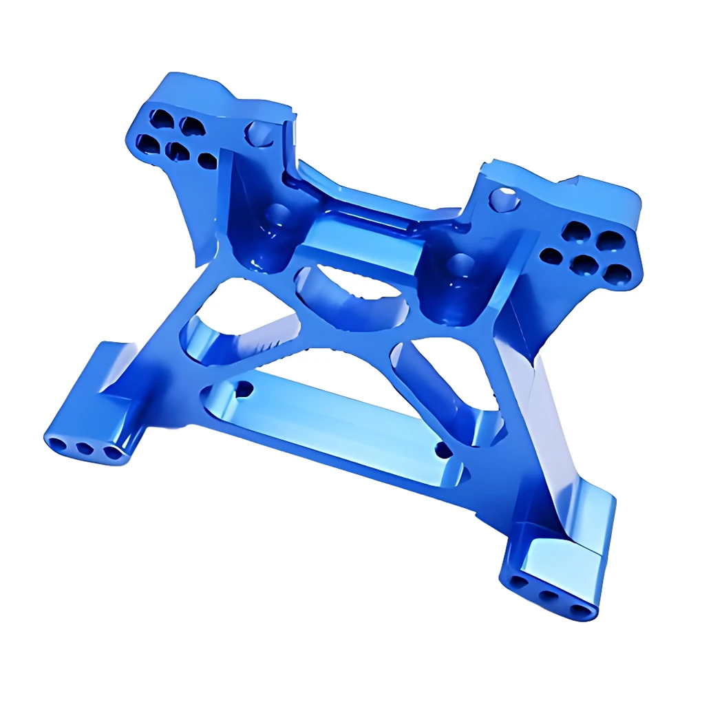 

Aluminum Alloy 1/10 Rear Shock Tower RC Upgrade Part 1pcs Adjustable Rc Rear Shock Tower For SLASH 4x4 RC Car Part
