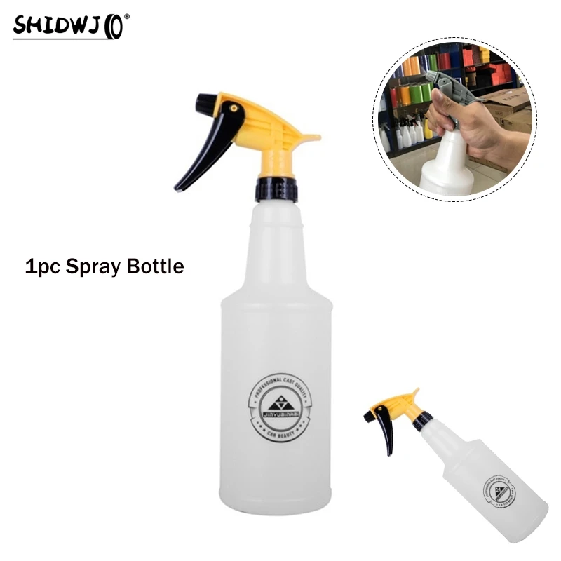 1Pcs Car Plastic Ultra- Mist Water Mist Cylindrical Spray Bottle Chemical Slip Spray For Car Detail Accessory