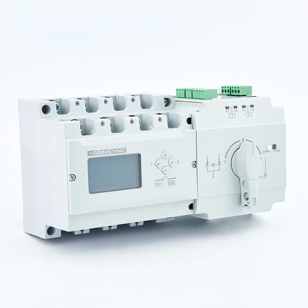 Diesel Generator Dual Power Three-Phase Automatic Transfer Switch ATS 63A 100a 125a 250A 630A 1000A ATS SLS3-125B 4P