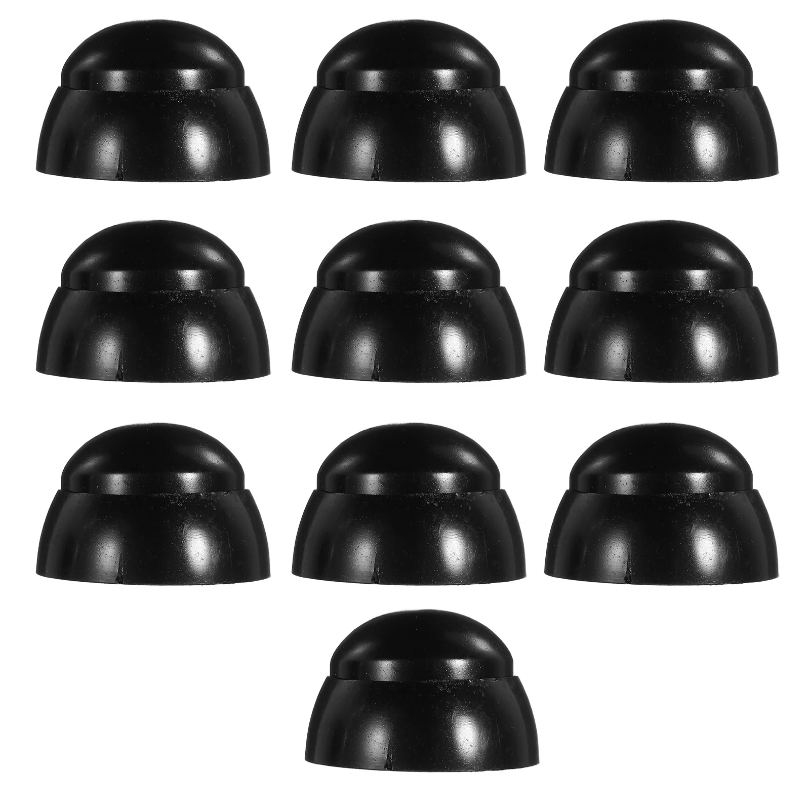 10 قطع من أغطية صامولة بلاستيكية ملونة زاهية لأغطية أمان ملعب البراغي - أغطية حماية لولبية سهلة التركيب أغطية قبة المسمار #5