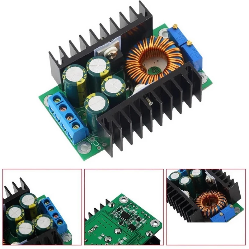 تيار مستمر/CC قابل للتعديل 0.2- 9A 300 واط تنحى محول فرق الجهد 5-40 فولت إلى 1.2-35 فولت وحدة امدادات الطاقة LED سائق لاردوينو 300 واط XL4016 #2