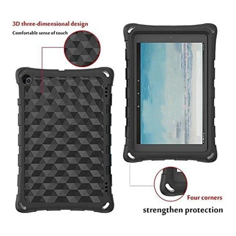 For Fire HD 10 Tablet Case For Adult And Kids , Light Weight Shock Proof Back Cover Tablets, EVA Material, Fine Workmanship