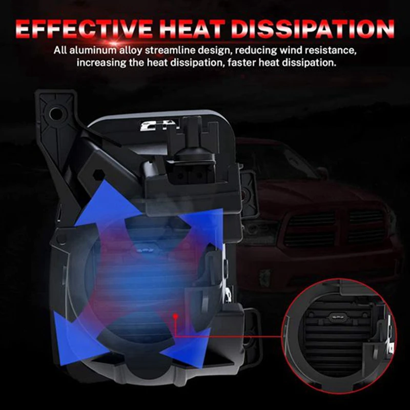

Dne-z2PCS LED Fog Lights Lamps for Dodge Ram 1500 2013 2014 2015 2016 2017 Bumper Driving Fog Lamps Replacement,