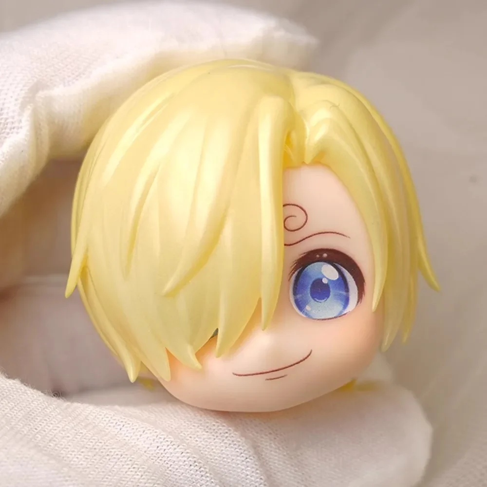 Anime Cosplay サンジ Sanji Ob11 Face GSC Handmade Water Sticker Faceplates Toy Obitsu 11 Doll Accessories