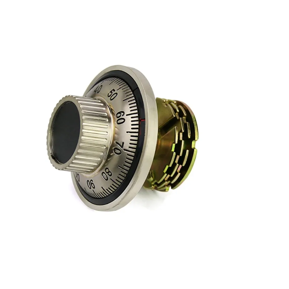 4 Plate Security Lock Mechanical Code Disk Lock ,Strongbox Door Safe Lock for Locksmith (980)