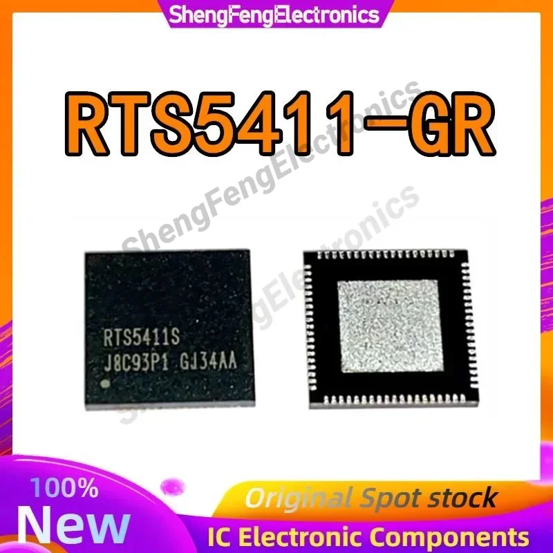 5PCS RTS5411 RTS5411-GR QFN-76 IC Chip 100% New Original in stock