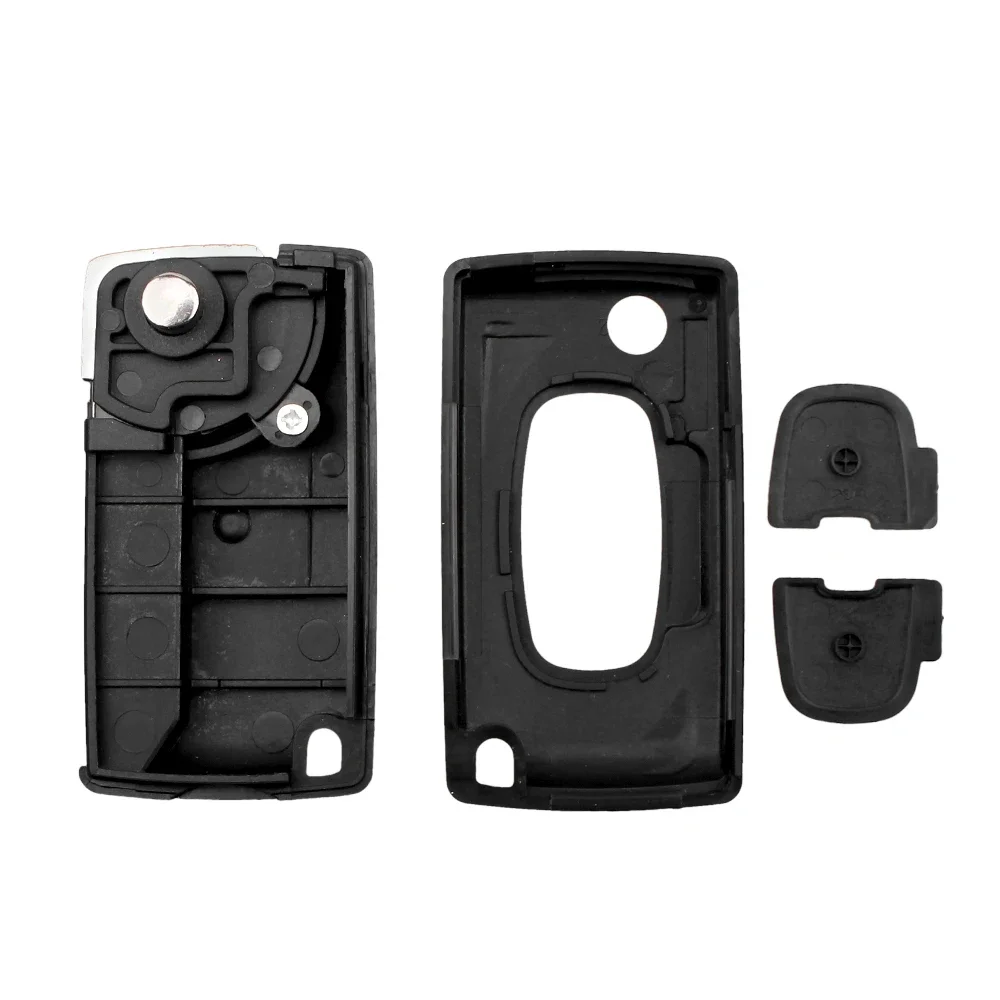 KEYYOU FOR Peugeot 4007 ET 4008 FOR Citroen C-Crosser C4 Aircross 2 Button Remote Key Case Shell Fob MIT-11R Blade CE1731