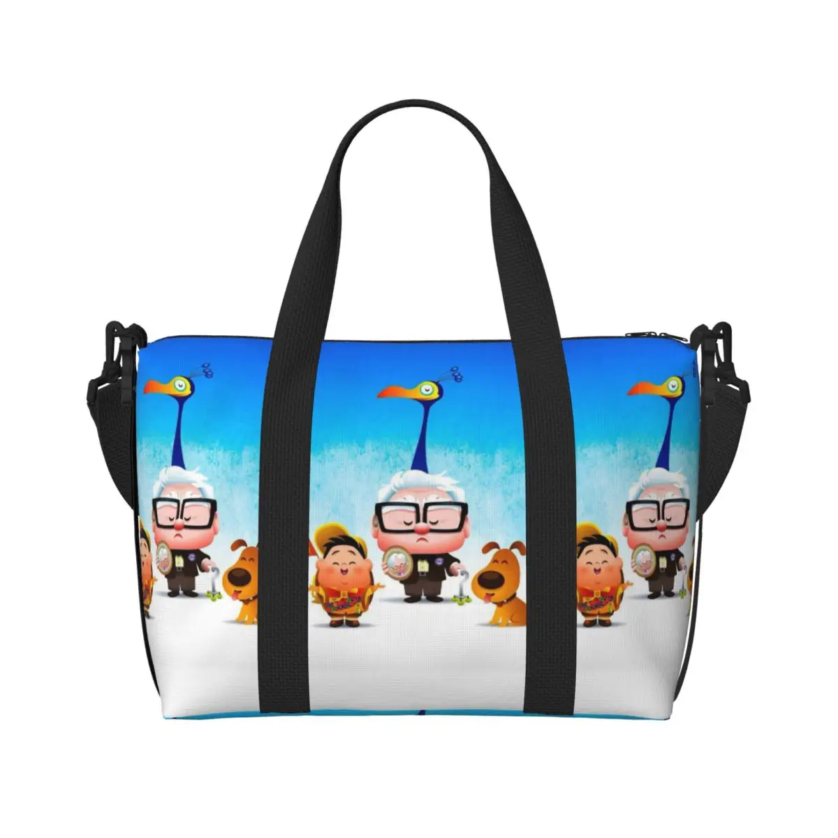 

Большая женская сумка-тоут на заказ для шопинга, спортзала, пляжа и путешествий