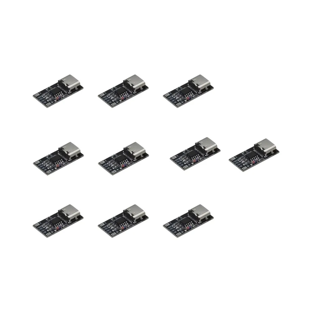 10pcs Fast Charging Voltage Trigger Module for PD QC for Power Banks Chargers Output 9V 12V 15V 20V 5A DC Boost Converter