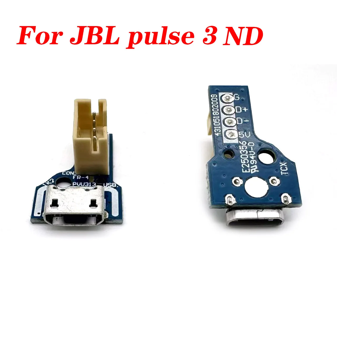 JBL PULSE3 ND placa de alimentação soquete micro USB conector de porta de carregamento interface de soquete de alto-falante Bluetooth