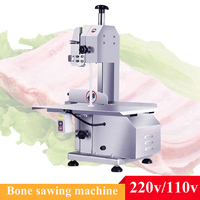 2025 Commercial Bone Saw Machine Household Electric Small Food Processor Fully Automatic Spare Ribs Bone Cutting Machine Slicer