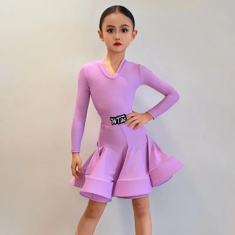 Customized Blackpool Advanced Latin Dance Dress Competition Costume for Women and Children National Standard Performance Dresses