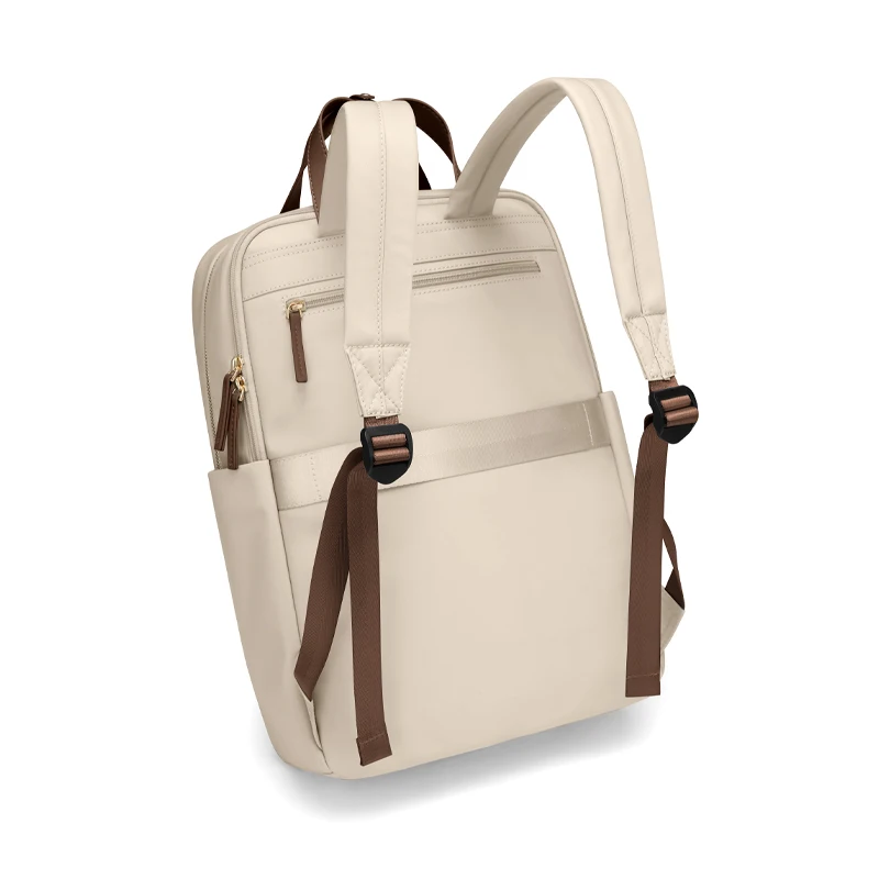 GOLF Backpacks Woman Laptop Backpack Business Travel 16 inch Notebook Buckle Back Pack Khaki Women Bag Waterproof Schoolbag 2024