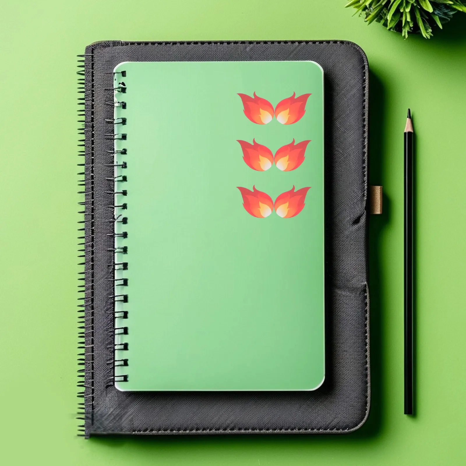 

500Pcs Flame Stickers Mini Fire Decals Waterproof Adhesive Labels for DIY Scrapbooking Craft Food Labeling Food Labels Stickers