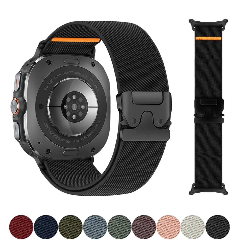 �y�Z�[�����z�T���X�� Galaxy Watch 7 Ultra 47mm �X�}�[�g�E�H�b�`�p�p���V���[�g�i�C�����o���h ���C�u���X���b�g correa Galaxy watch 2025 Ultra �X�g���b�v
