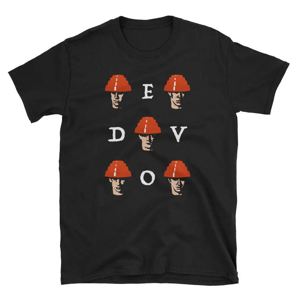 

Vintage 90s Devo Concert Tour Black Men S-234XL T-shirt NG2056