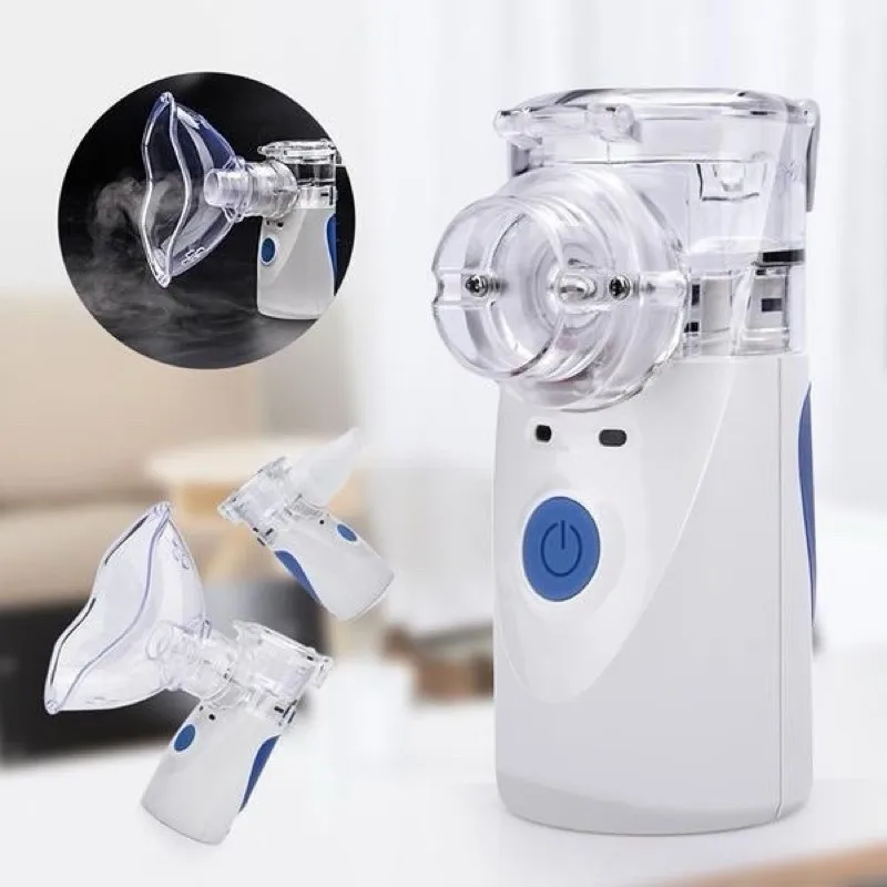 Nebulizador Portátil Recarregável Silencioso para Tosse, Congestão e Sinusite, para Bebês e Adultos em Viagem