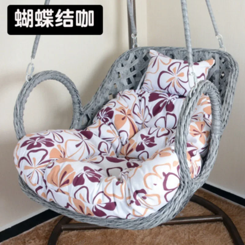 Egg Chair Cushion Cover Hanging Basket Chair Cushion Thick Swing Chair Cushion Cover For Outdoor Indoor Living Room Decoration