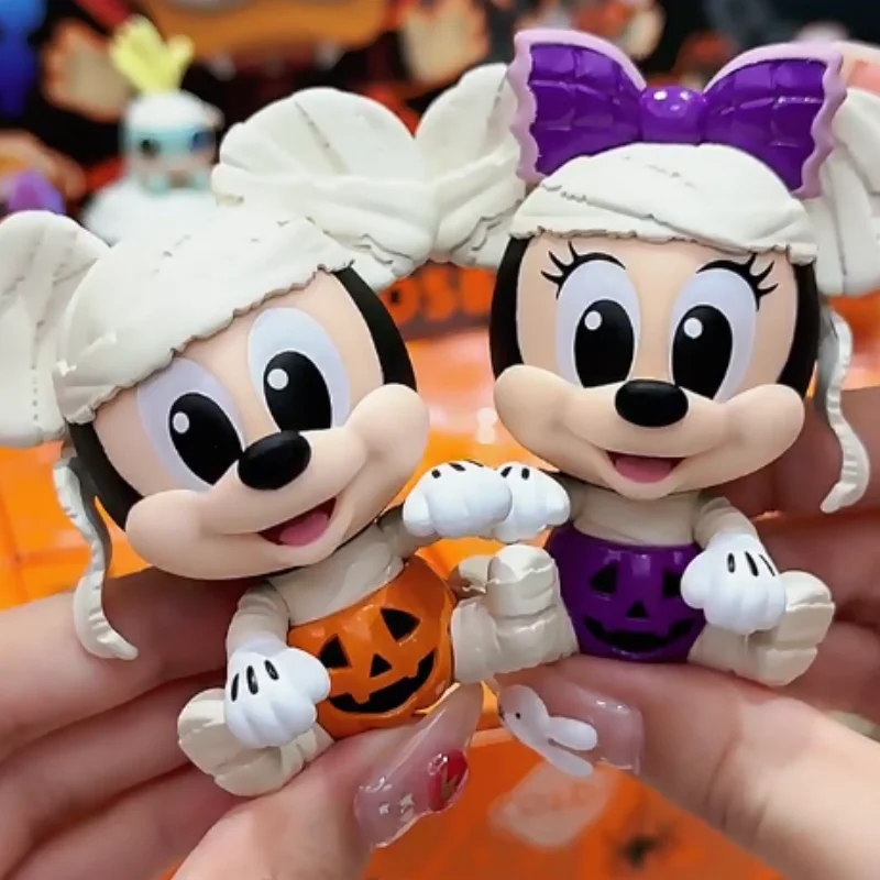 

Коллекционные мини-фигурки HotToys Disney Cosbi Mystery Blind Box Pumpkin Party Halloween — подарок для любителей аниме