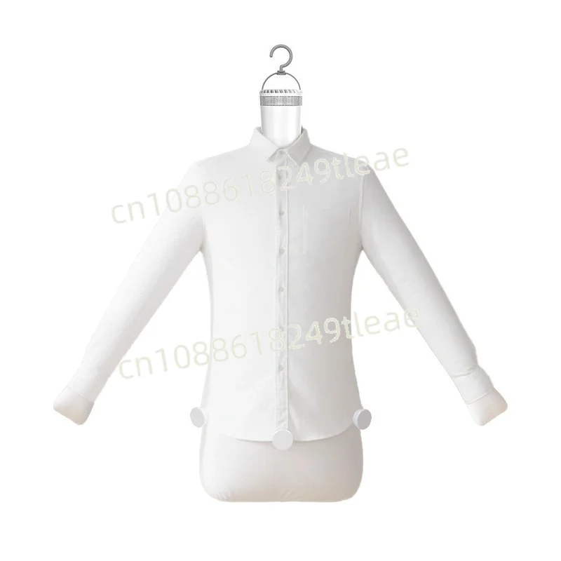 Mini Automatic Garment Iron Machine Electric Clothes Dryer Air O Dry Heater Folding Ironing Machine for Home Use