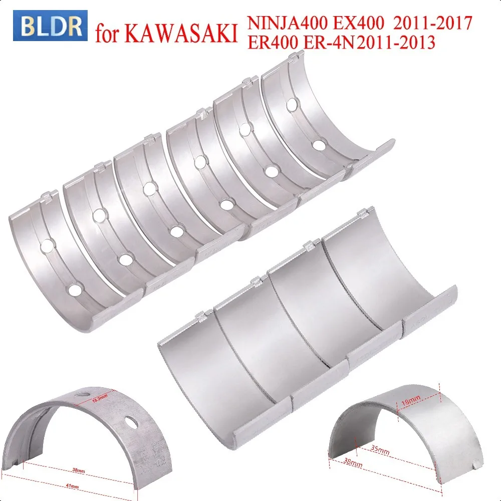 

35mm 38mm Motorcycle Connecting Rod Crankshaft Bearing for KAWASAKI NINJA400 EX400 2011-2017 ER400 ER-4N 2011- 2013 NINJA 400