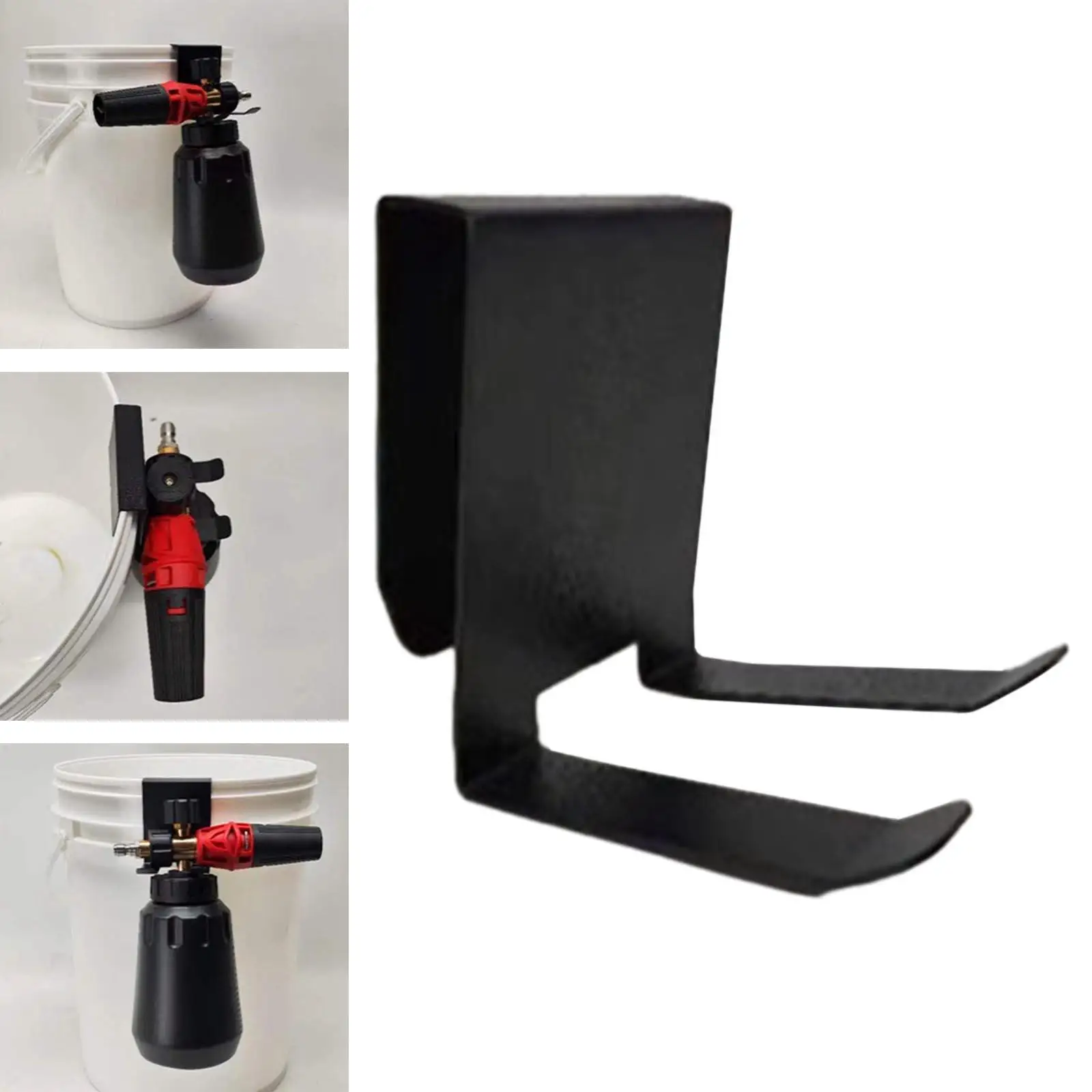 Spray Bottle Storage Hook Foam Bottle Hook Garage Storage Metal Display Hanger