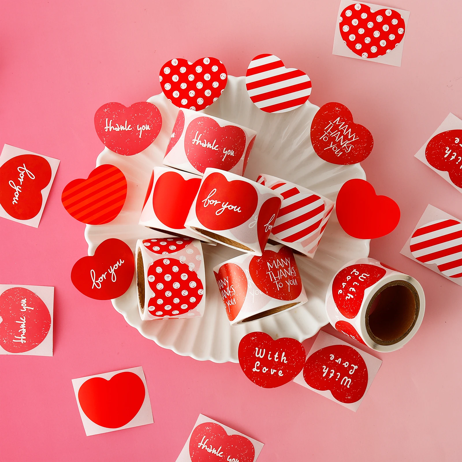 Confession | Love Is a Seed | Love Should Be Expressed Loudly | with Love Valentine's Day Stickers
