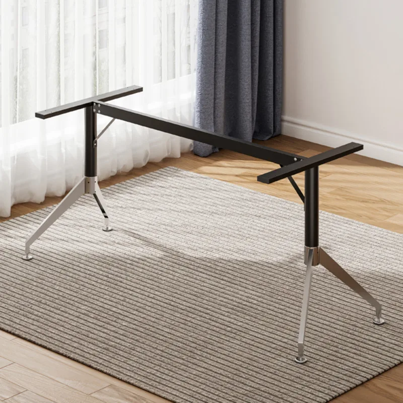Light Luxury Iron Desk Support Rock Board Bar Marble Table Leg Accessories Computer Table Metal Foot Tables Base