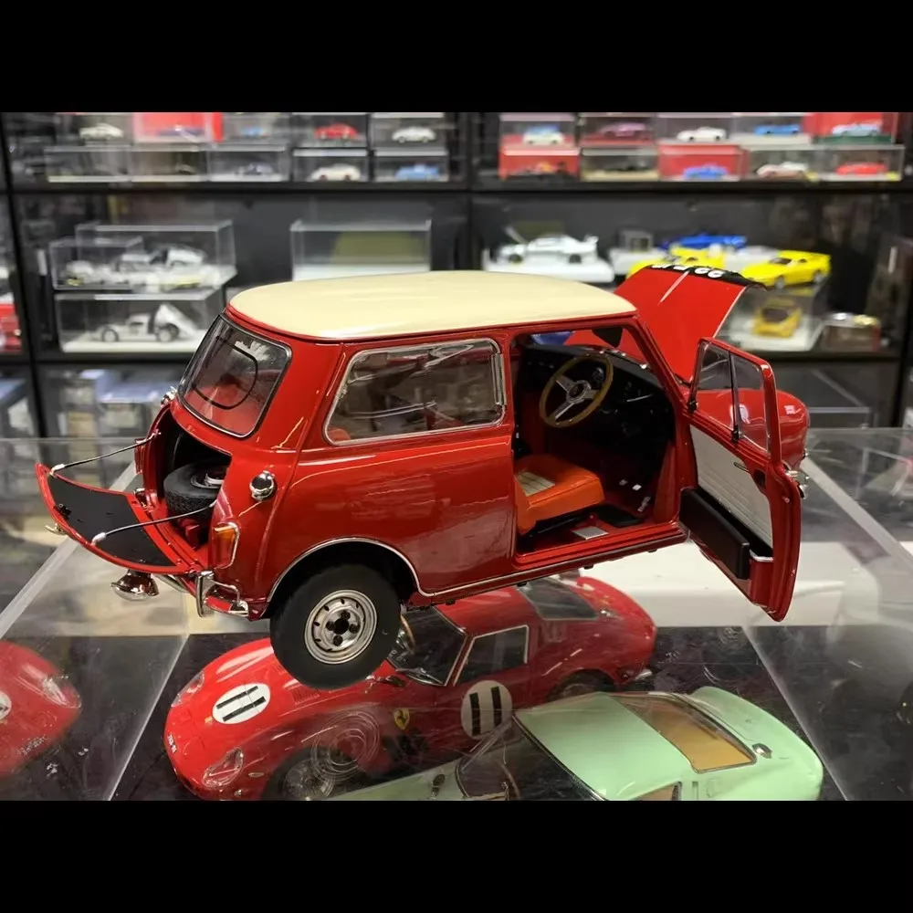 صن ستار 1/12 موديلات X صغيرة 5321T ميني كوبر إس # 37 الفائز رالي مونتي كيرلو 1964 نموذج سيارة محاكاة مجموعة سيارات هدية