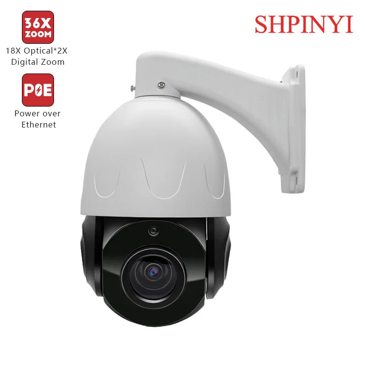 Promotion Limited 500pcs 5MP 20X PoE PTZ Surveillance Camera 100m IR Outdoor Auto Tracking High Speed Dome IP Network Camera