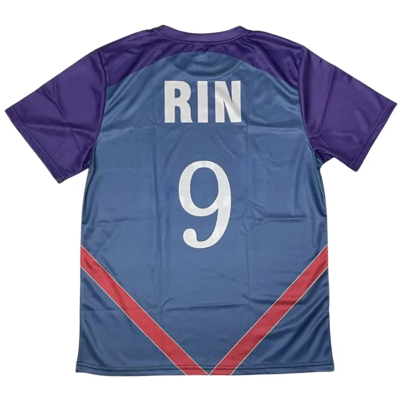 ✦2026✦Anime Rin Shirt Cosplay Costumes #9 Football Club Jersey Rin Itoshi Soccer Training T-Shirt 3D Printing✦ - view 5
