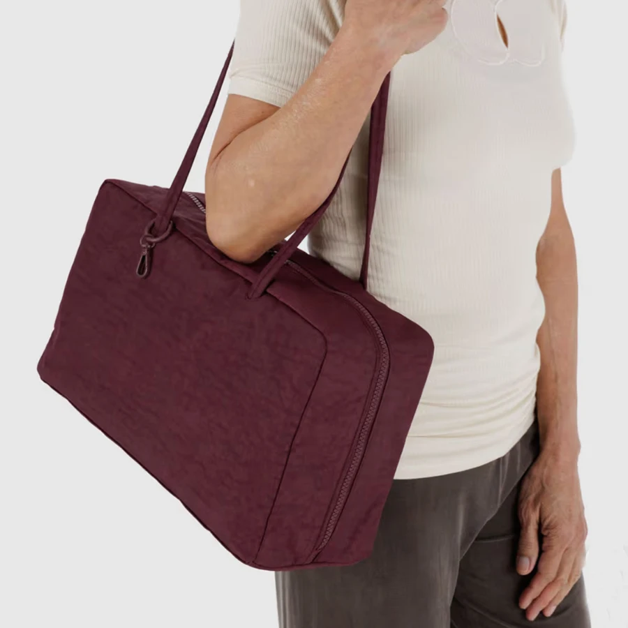 

Nylon Cloth Boston Underarm Bags For Women Luxury Designer Handbags And Purses 2026 New In Casual Light Large Capacity Shoulder