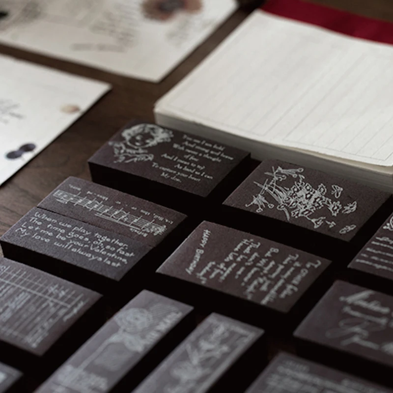 

Vintage Bill Note Postage Foam Stamps Set for Crafting Scrapbooking Deco Card Making Journaling Label Crafting Supplies