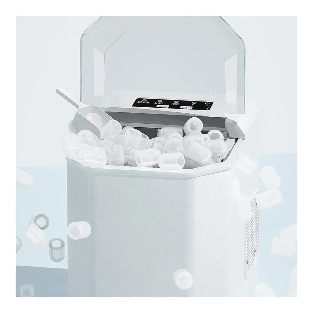 Machine à glace blanche portable, petite Machine à glace rapide, offre spéciale
