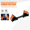 KTM RC390 RC16 RC8C 2014-2021 오렌지 오토바이 변형 공기역학 윙렛 핀 사이드 스포일러, 새로운 페어링 고정 윈드 윙 1