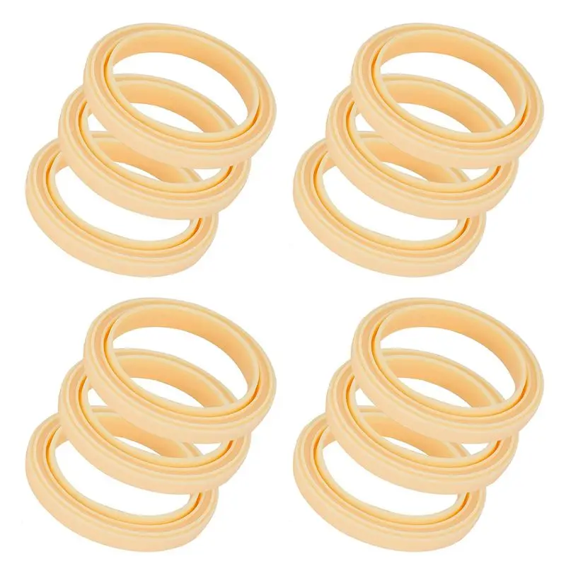 AT02-54Mm Silicone Steam Ring,12Pack Grouphead Gasket For Breville Espresso Machine 878/870/860/840/810/500/450/ Sage 500/870