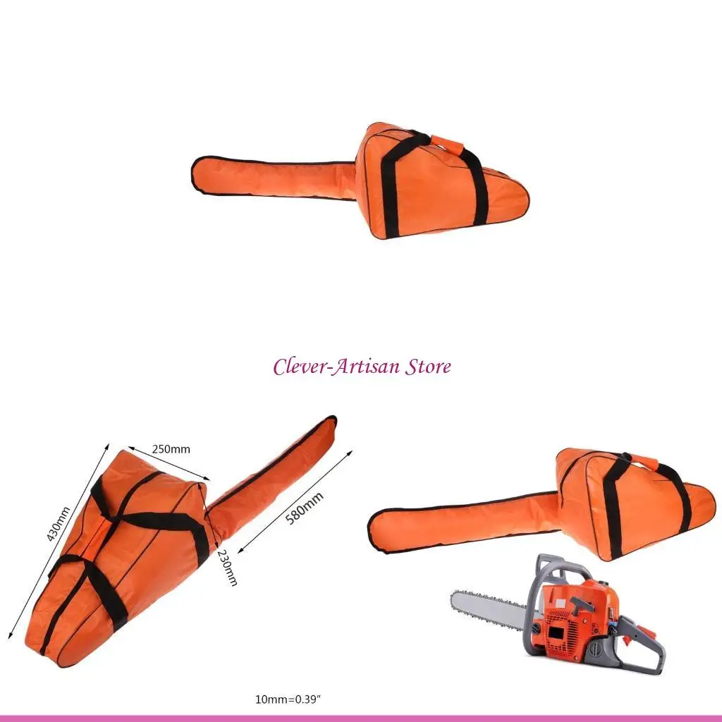 

E06B 12"/14"/16" Chainsaw Carrying Bag for Case Oxford Fabric Protective Holdall Stor