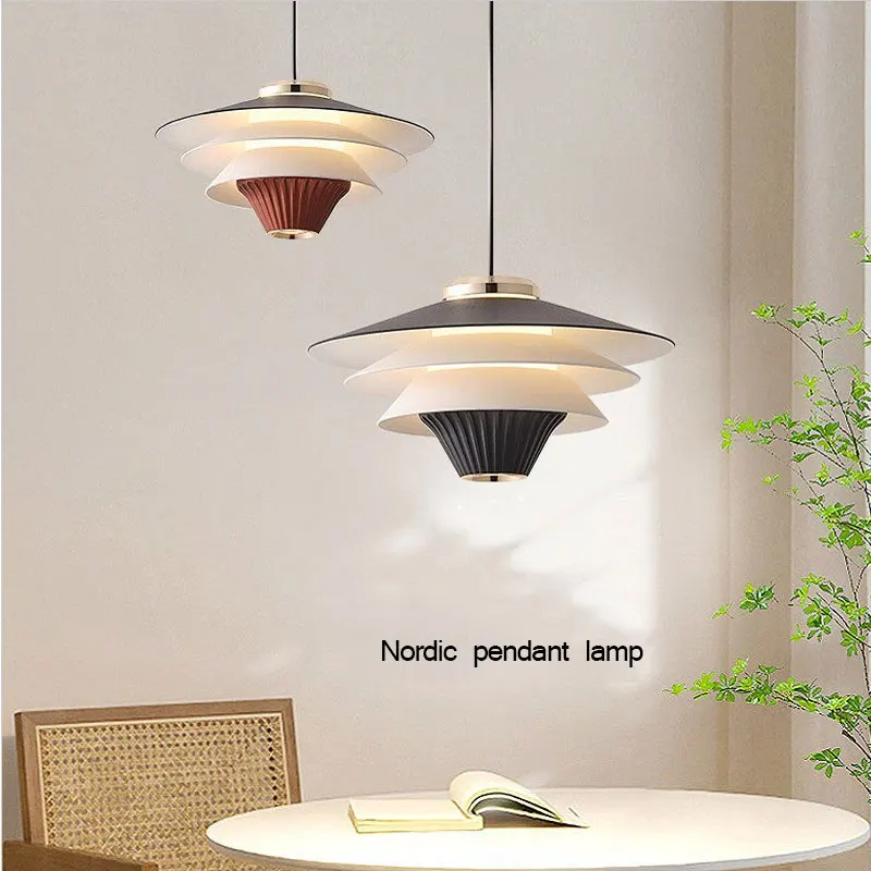 Nordic Led Pendant Light Home Chandeliers Hanging Pendant Lamp for Dining Living Room Kitchen Resturant Bedside Bedroom Light