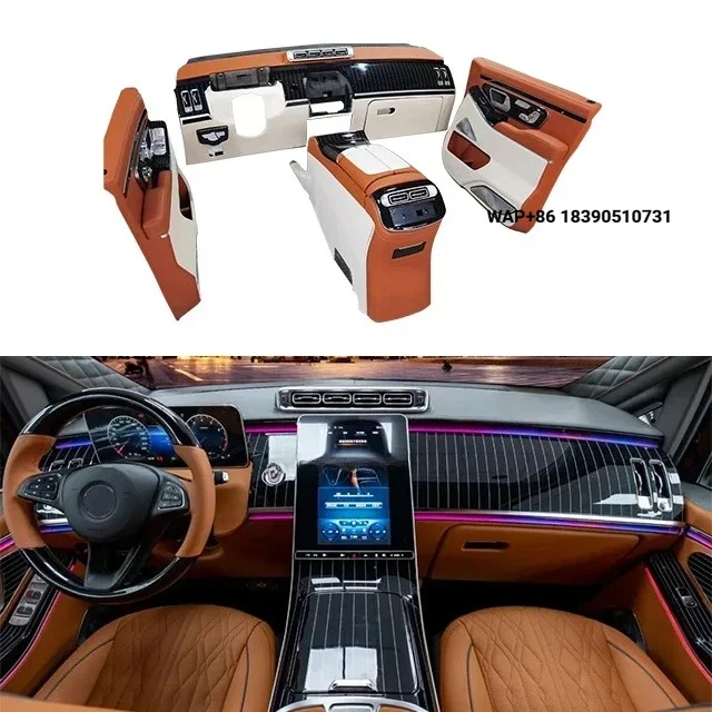 Applicable to Benz Vito W447 Center Console Assembly with Center Door Side Panel and Rear Side Panel Interior Modification