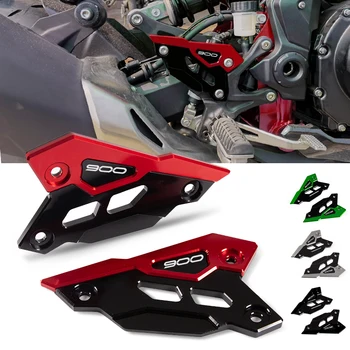 Z900 acessórios para kawasaki z900 z 900 2017-2023 2024 motocicleta pedal guarda pedal traseiro placa de calcanhar acessórios decorativos