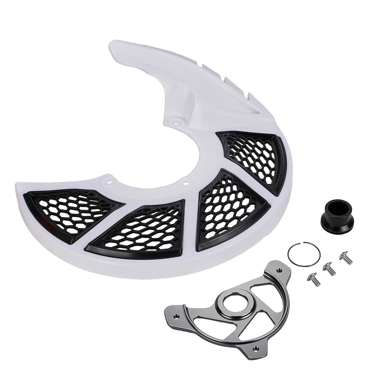 For Surron UltraBee Front Brake Disc Protector, Modified Anti-scratch Wear Resistant Brake Disc Guard, No Damage Installation