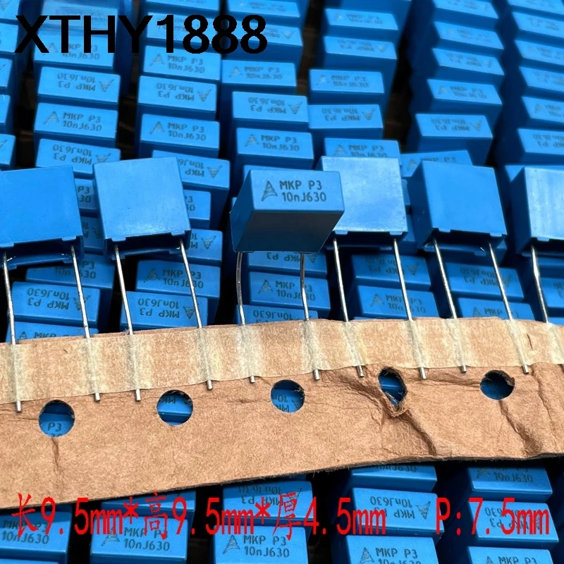 

10 шт. конденсаторов безопасности Siemens MKP 10nf 0.01uf 103 630v B32620A6103J