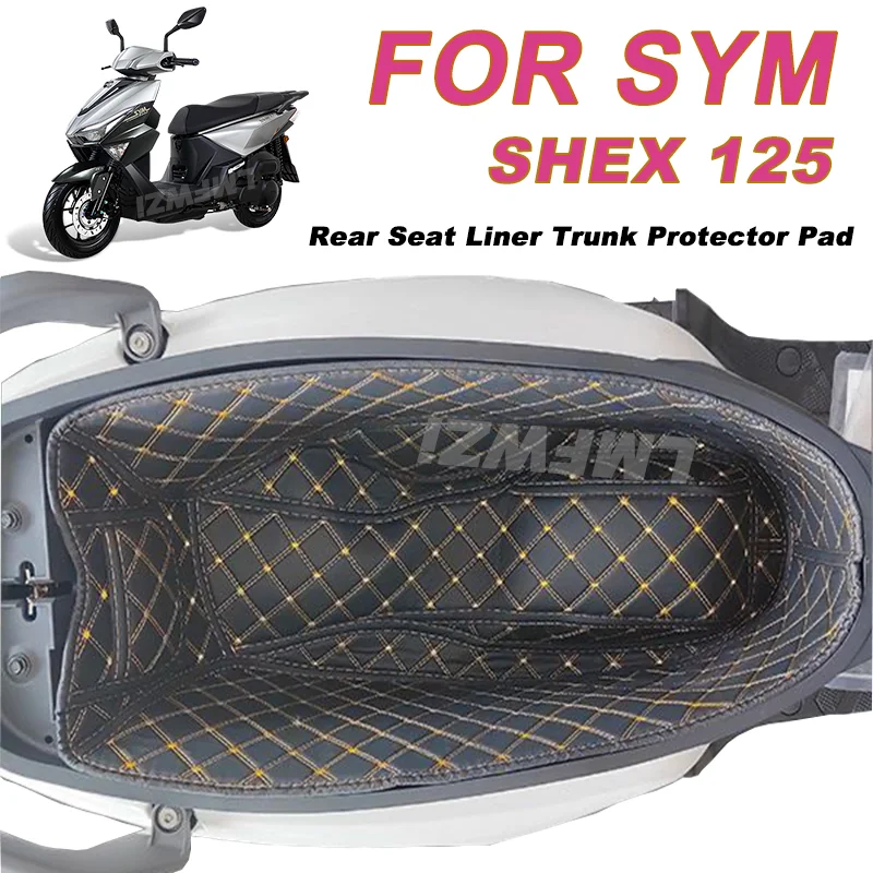 

For SYM SHEX 125 SHEX125 Motorcycle Top Case Protector Storage Box Mat Accessories