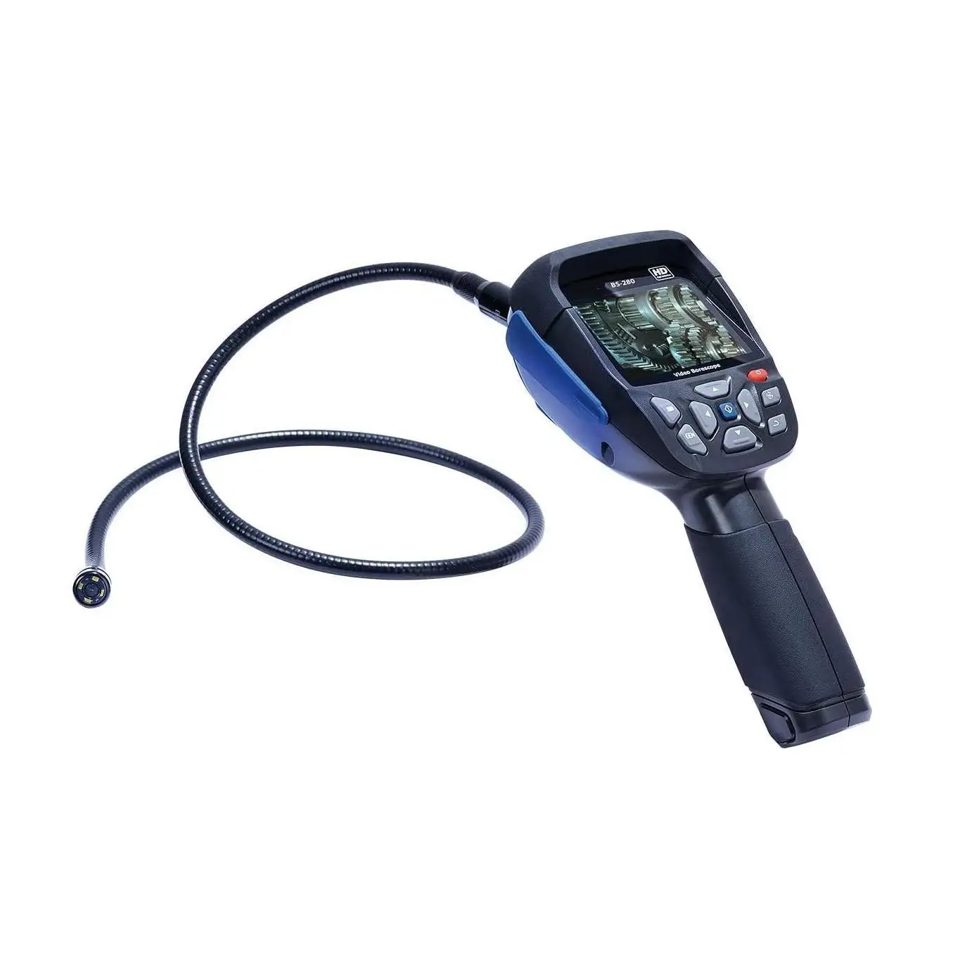BS-280 Video Borescope Endoscope With 3.5" Color TFT LCD Gooseneck Industrial Endoscope