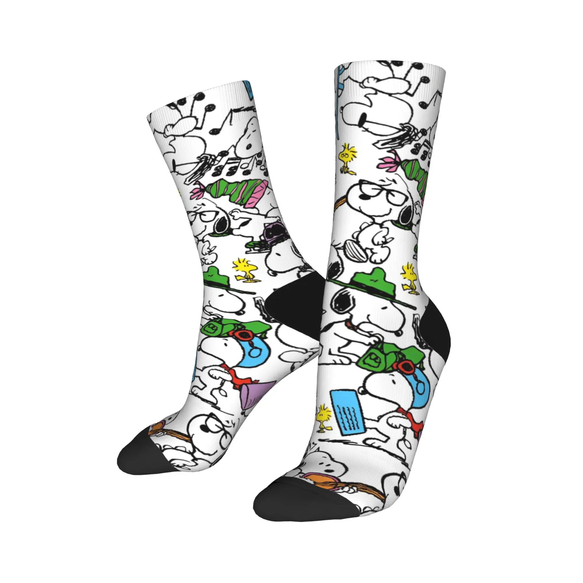Mode Männlichen Männer Socken Casual Zusammenarbeit Snoopy Socke Polyester Hohe Qualität Frauen Socke Frühling Sommer Herbst Winter